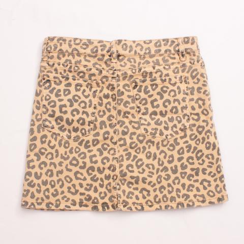 Seed Leopard Skirt