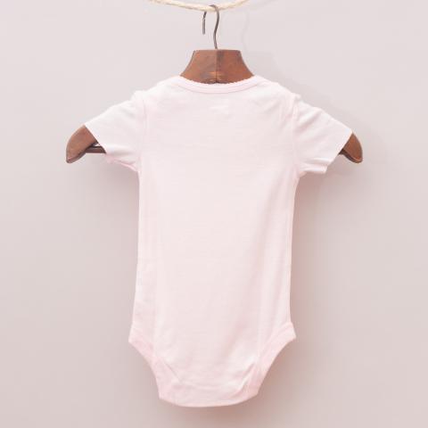 Gap Pink Romper "Brand New"