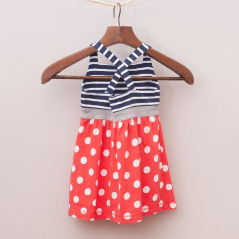 Mini Boden Polka Dot Dress