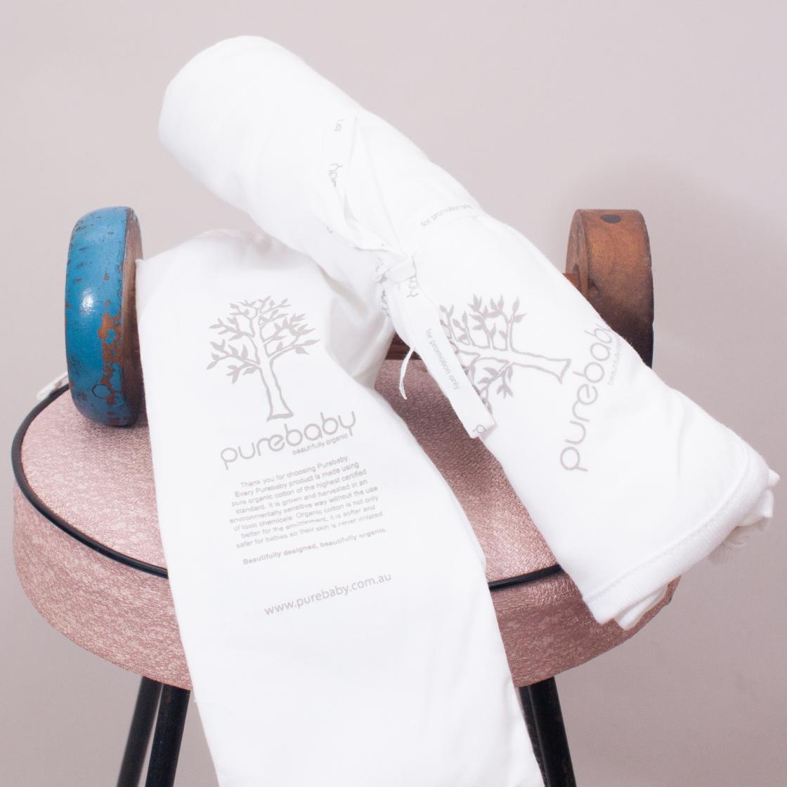 Purebaby Organic Cotton Wrap "Brand New"