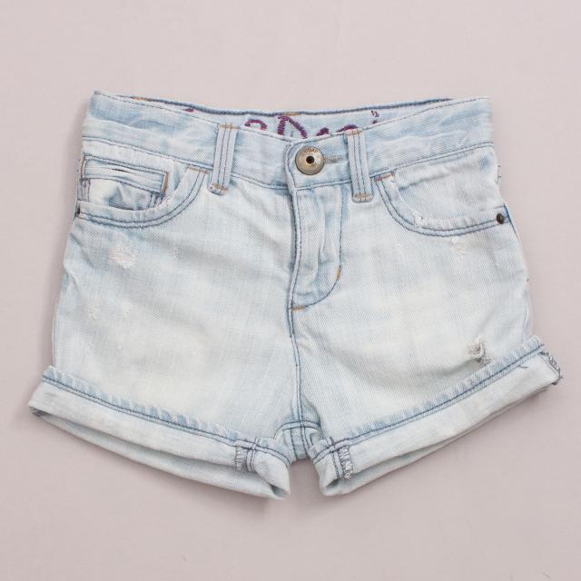 Gap Distressed Denim Shorts