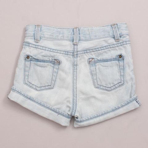 Gap Distressed Denim Shorts