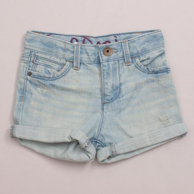 Gap Distressed Denim Shorts