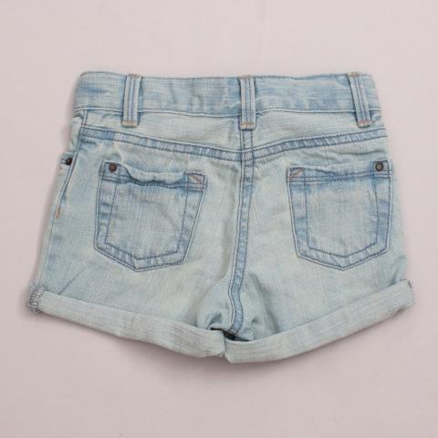 Gap Distressed Denim Shorts