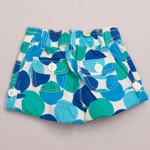 Mini Boden Polka Dot Shorts