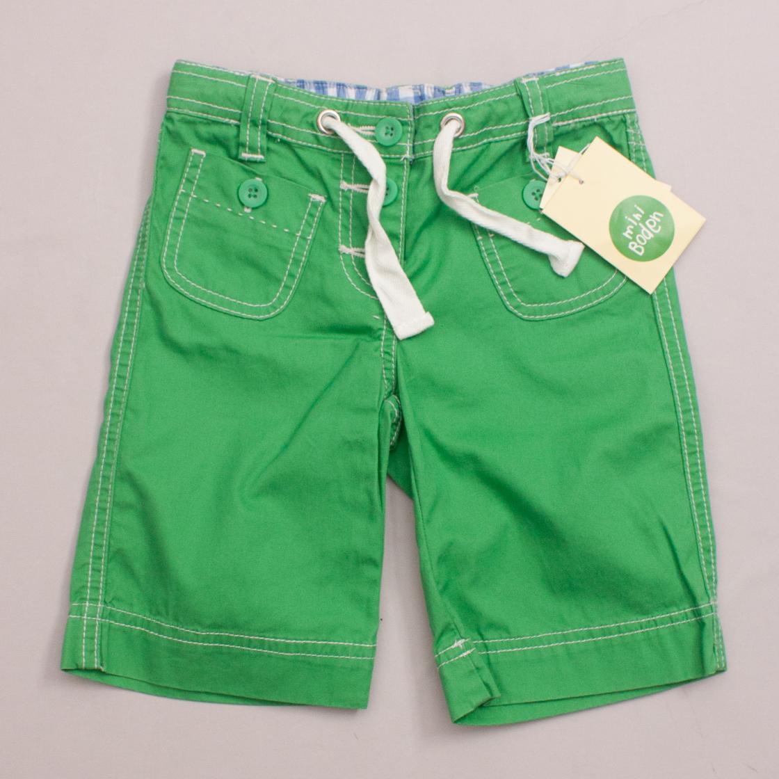 Mini Boden Coloured Shorts "Brand New"