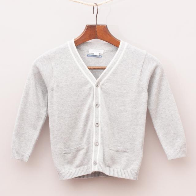 Purebaby Grey Cardigan