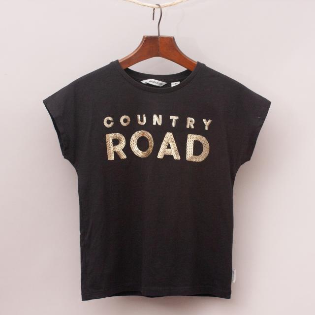 Country Road Sequin T-Shirt