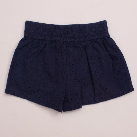 Country Road Broderie Anglaise Shorts