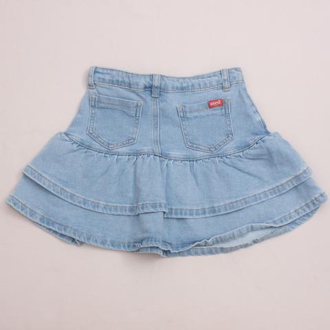 Seed Denim Skirt