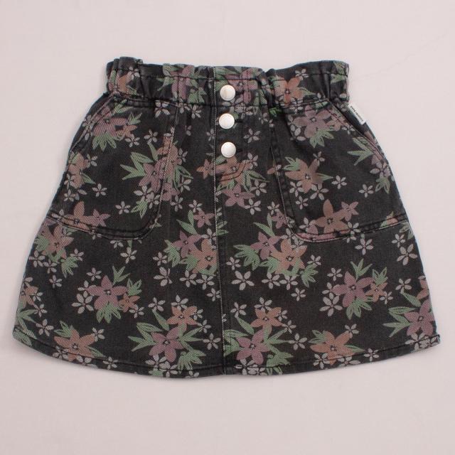 Country Road Floral Skirt