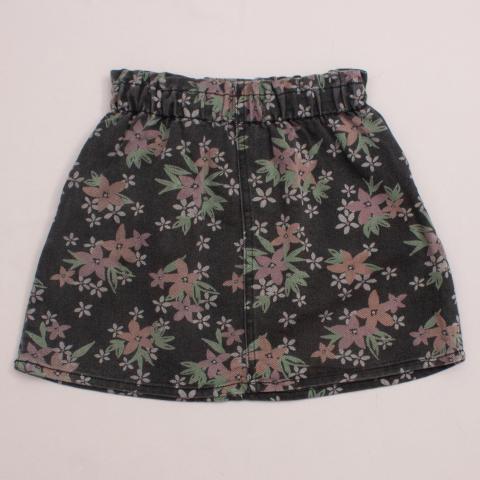 Country Road Floral Skirt