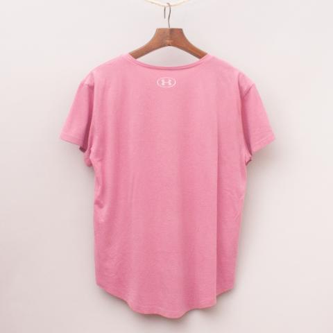 Under Armour Pink T-Shirt