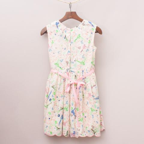 Young Hearts Floral Patterned Dress