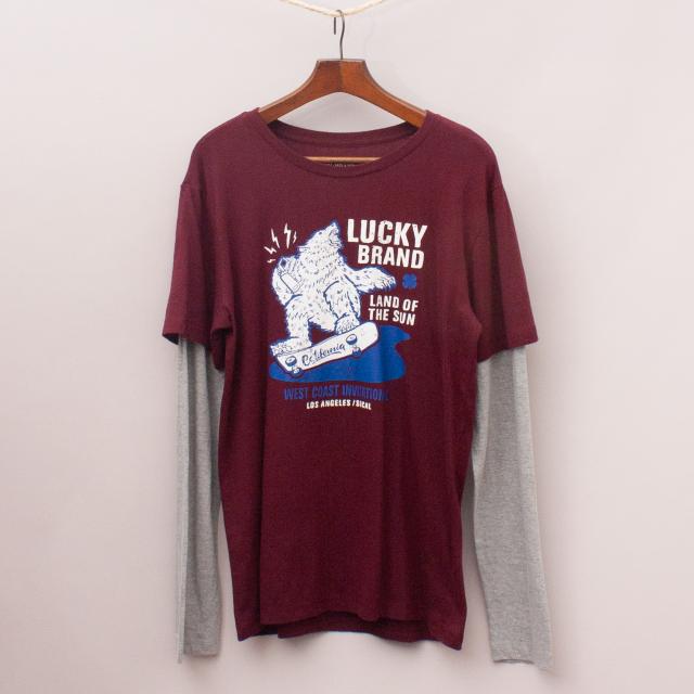 The Lucky Brand Printed T-Shirt