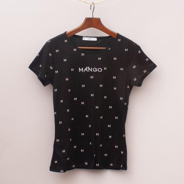 Mango Embroidered T-Shirt
