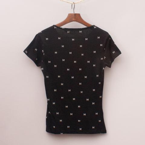 Mango Embroidered T-Shirt