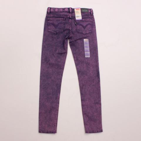 Levi's Purple Acid Wash Jeans "Brand New"