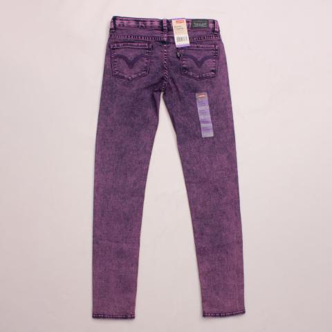 Levi's Purple Acid Wash Jeans "Brand New"