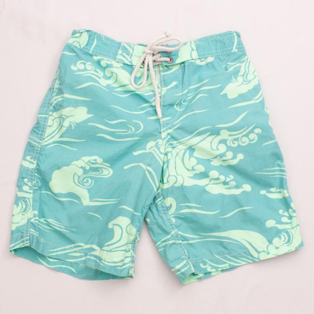 Country Road Green Board Shorts