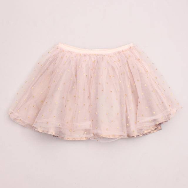 Seed Tulle & Glitter Skirt