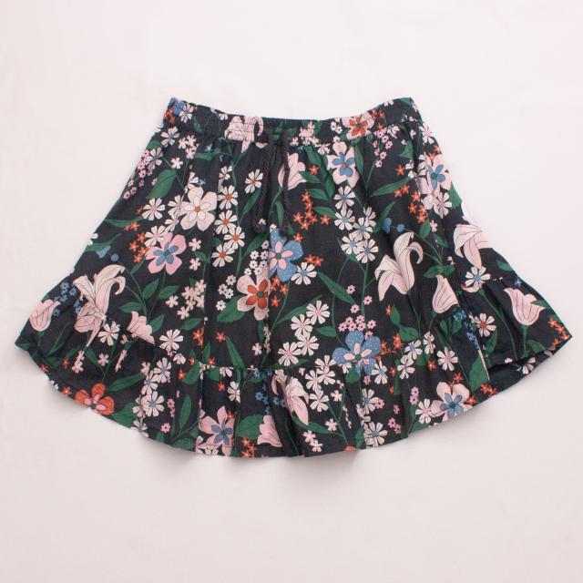 Country Road Floral Skirt