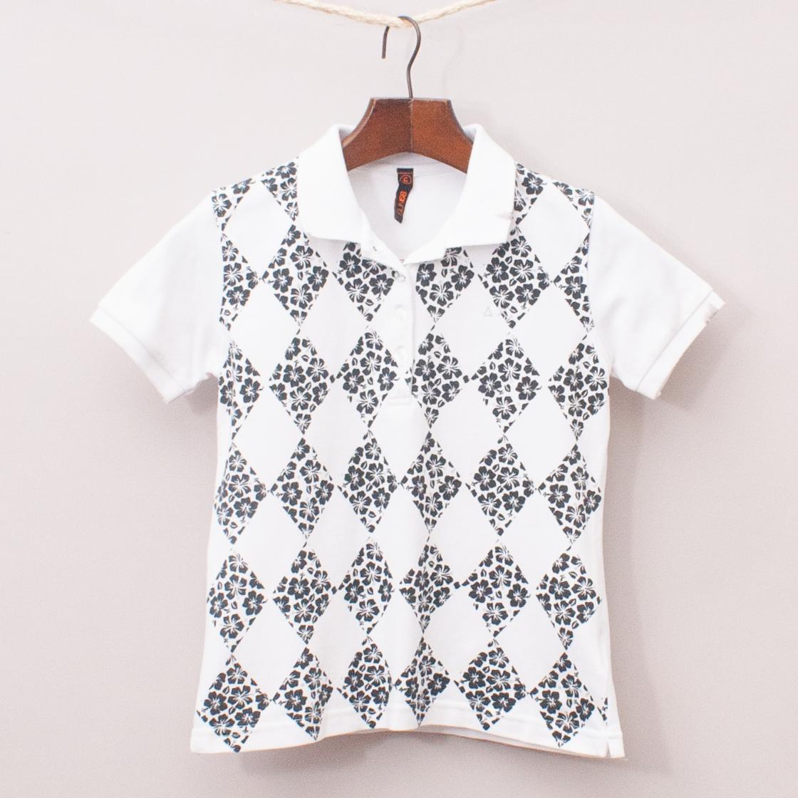 Sun68 Patterned Polo Shirt