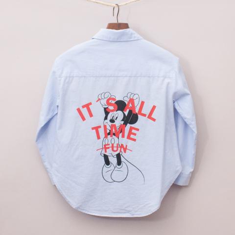 Zara Mickey Mouse Shirt