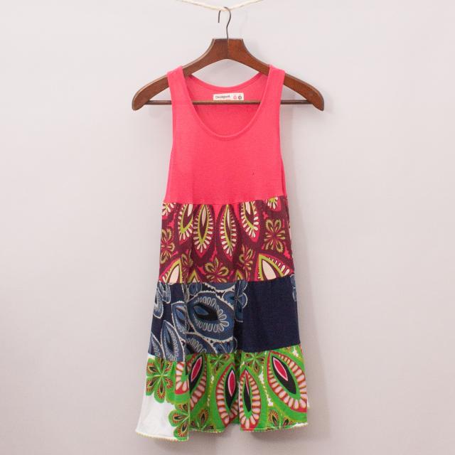 Desigual Patterned Swing Dress