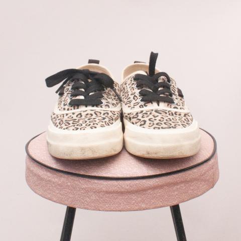 Zara Leopard Print Sneakers - Size EU 34 (Age 7 Approx.)