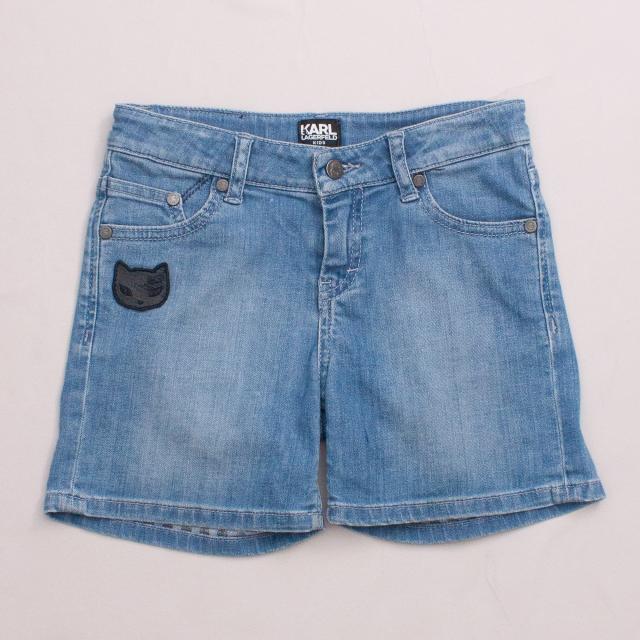 Karl Lagerfeld Denim Shorts