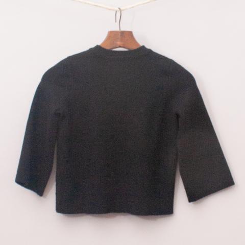 Black Bow Jumper