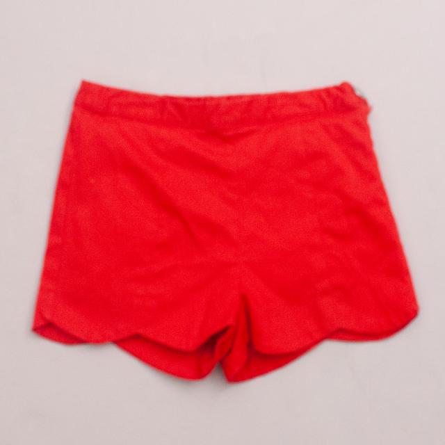 Jacadi Red Shorts