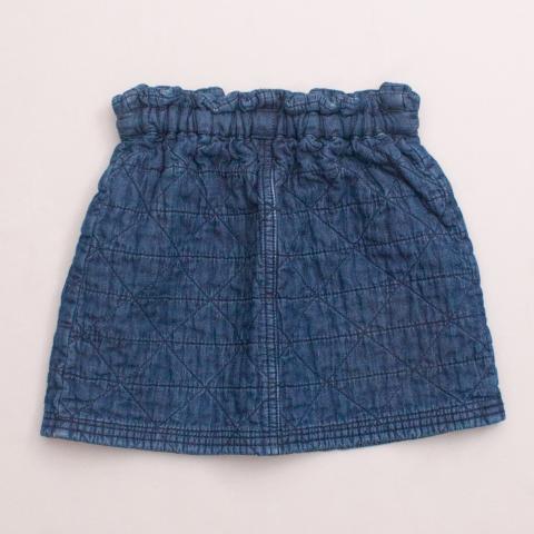 Country Road Quilted Skirt