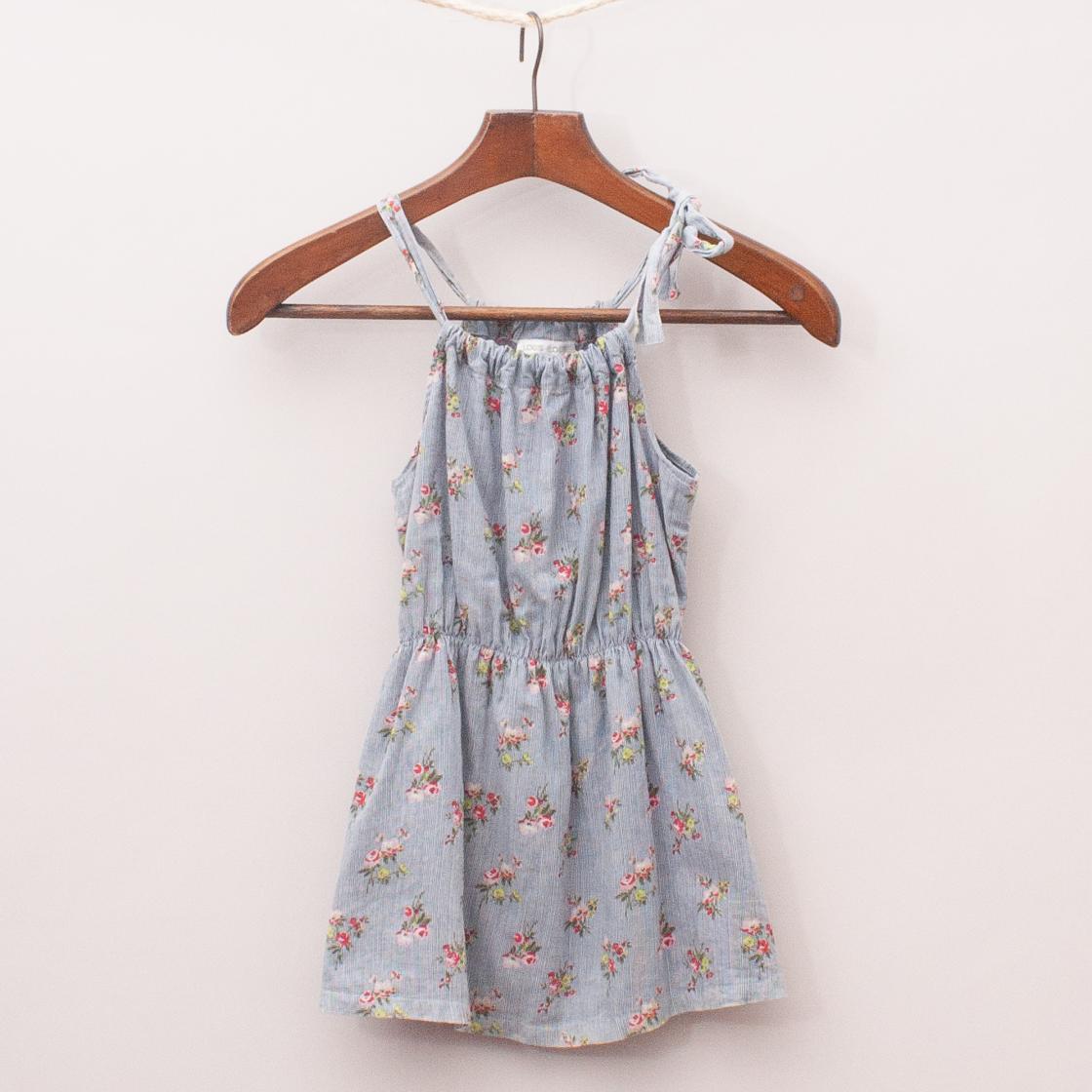 Louis Louise Floral Patterned Playsuit