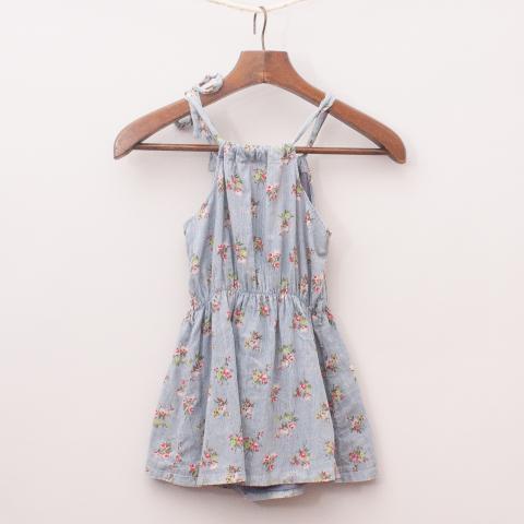 Louis Louise Floral Patterned Playsuit