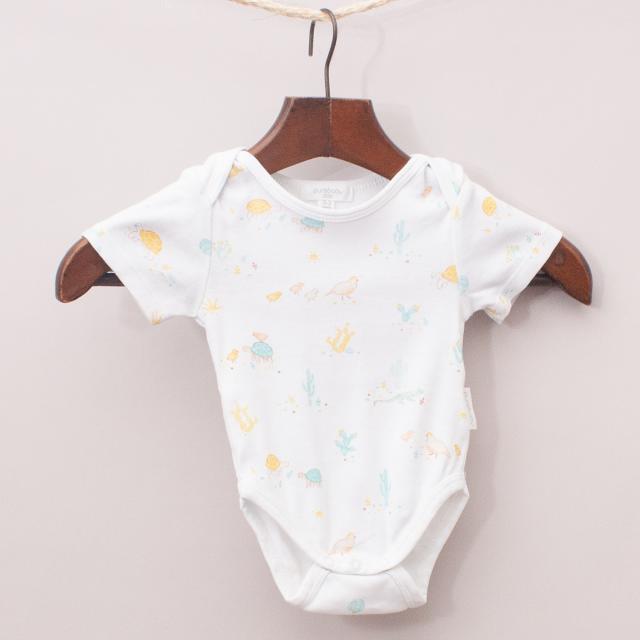 Purebaby Patterned Romper