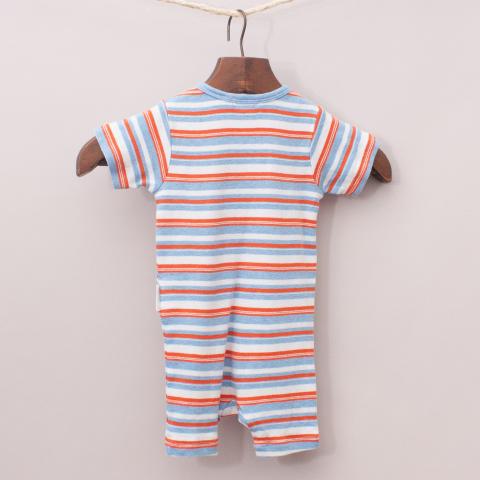 Purebaby Striped Romper