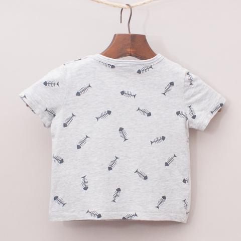 Country Road Fish Bone T-Shirt