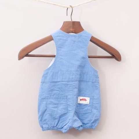 Purebaby Blue Overalls 