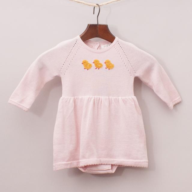 Purebaby Blue Overalls 