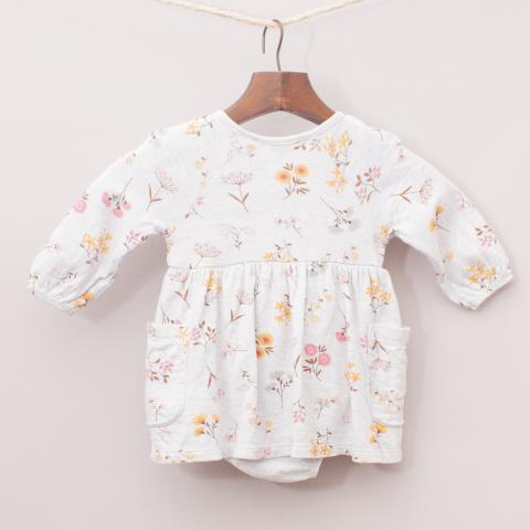 Purebaby Floral Dress