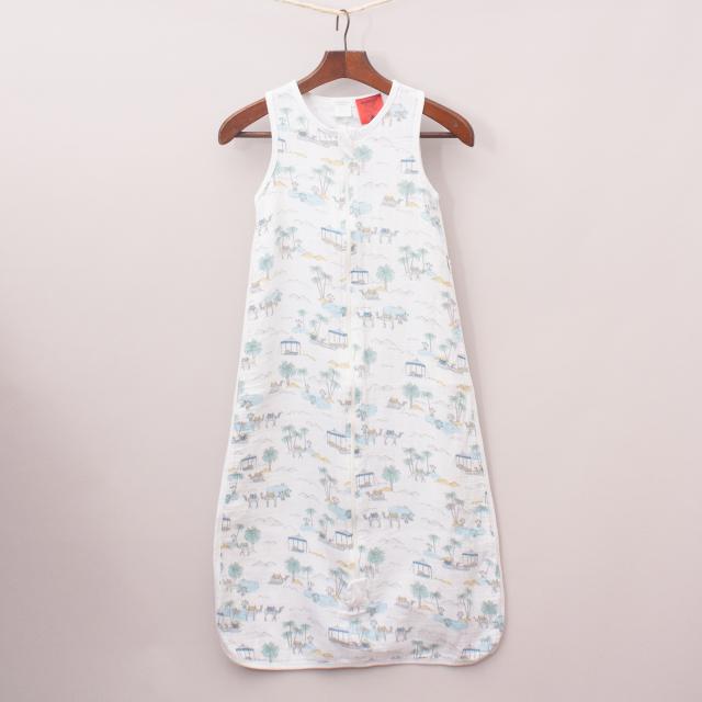 Purebaby Crinkle Muslin Sleeping Bag