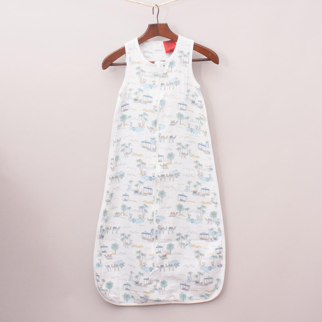 Purebaby Crinkle Muslin Sleeping Bag