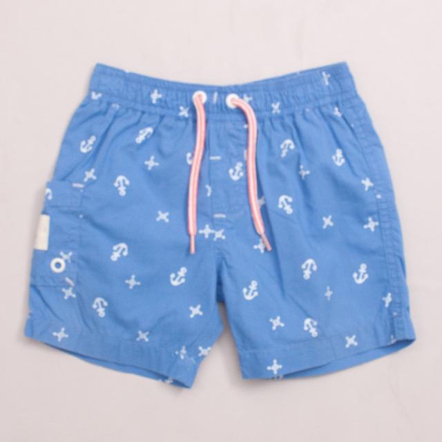Purebaby Anchor Shorts