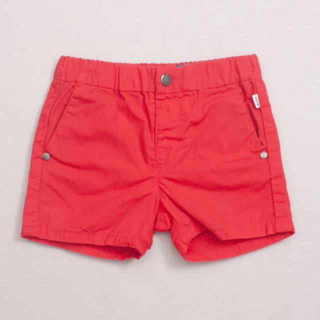 Hugo Boss Red Shorts